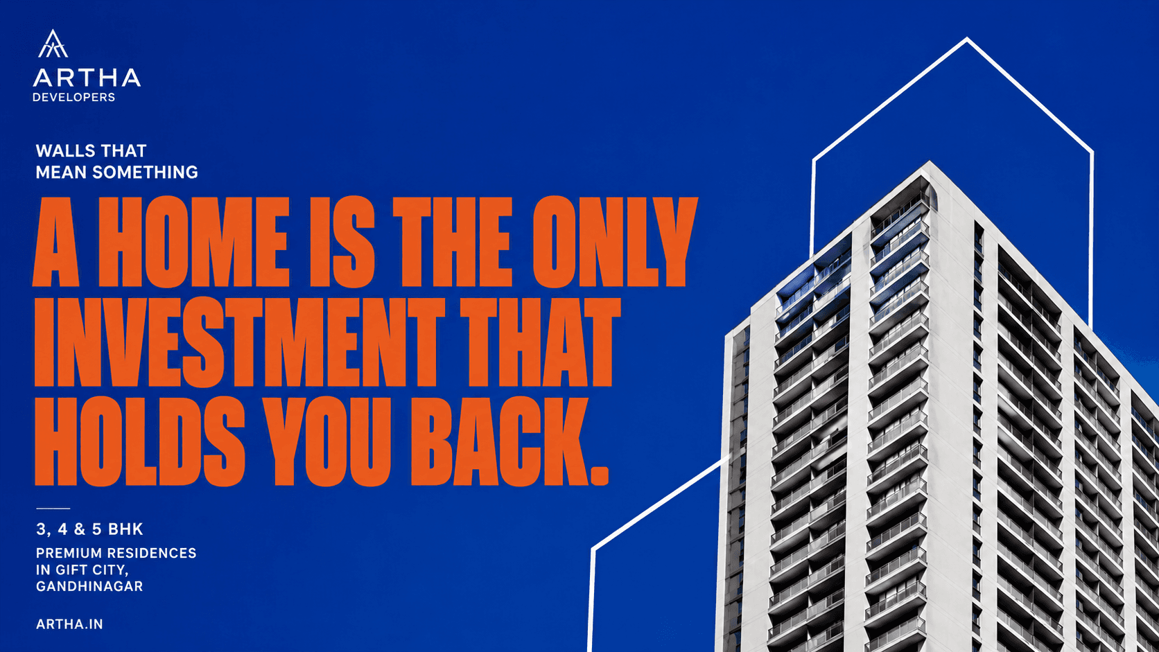 Artha Developers campaign visual